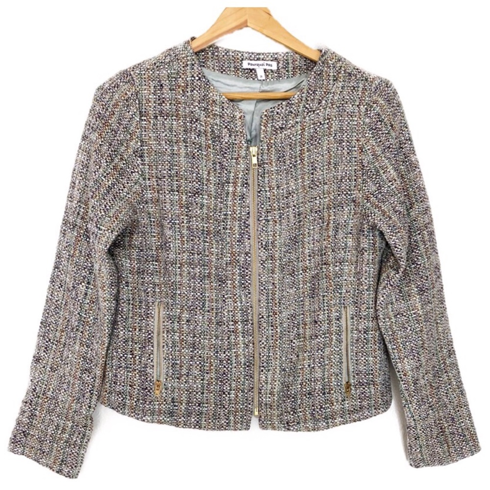 Pourquoi Pas Tweed Jacket 2